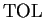 $\textrm{TOL}$