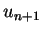 $u_{n+1}$